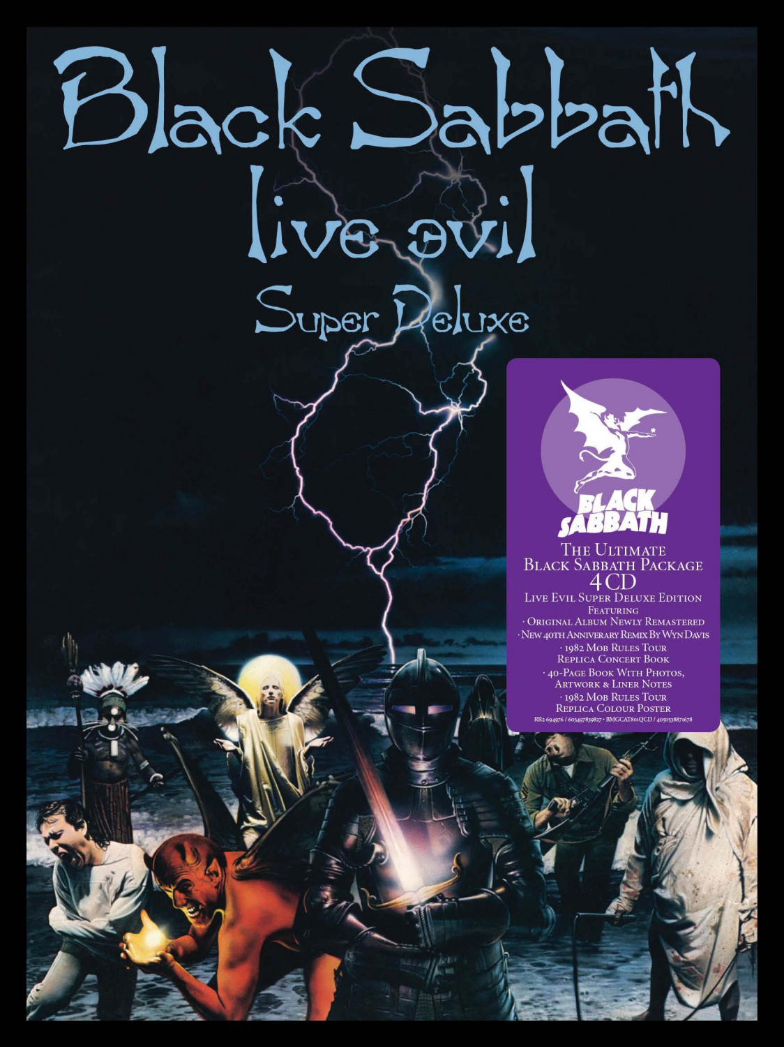 DVD/Blu-ray-Review: Black Sabbath - Live Evil (40th Anniversary Super Deluxe Edition)