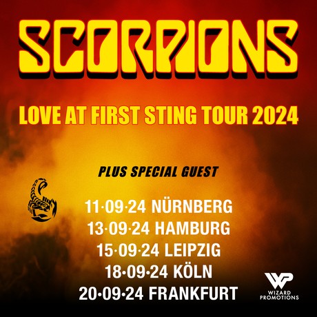 SCORPIONS: Love At First Sting Tour 2024